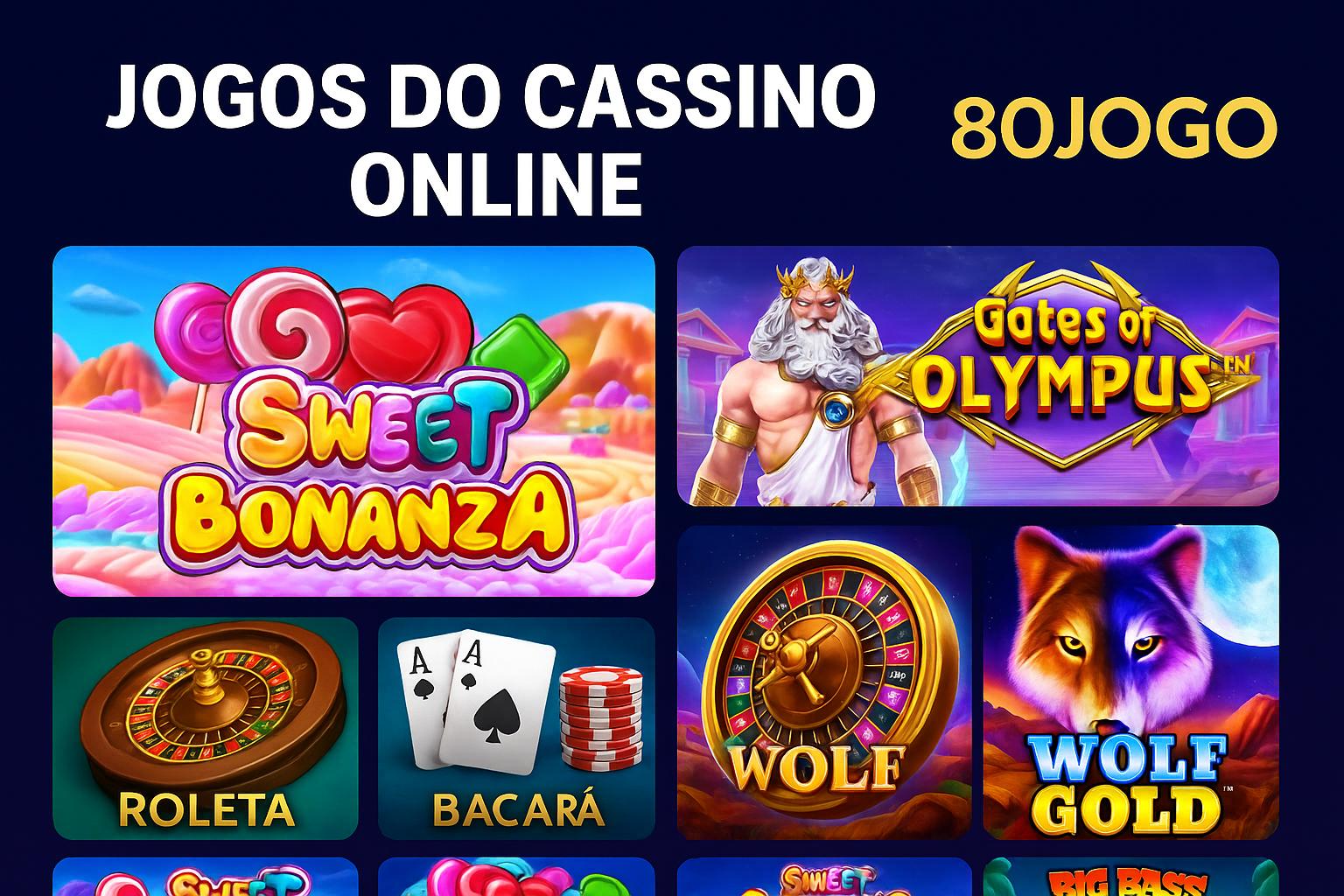 Jogos de cassino online inovadores e emocionantes na 80JOGO